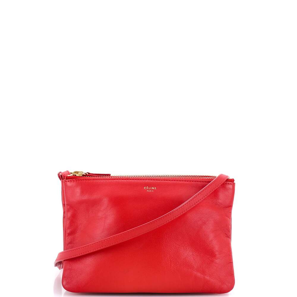Celine Trio Crossbody Bag Leather Small #253264C86B